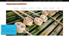 Desktop Screenshot of japanspesialisten.no